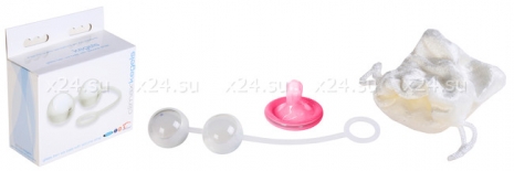 Стеклянные шарики в силиконовой оболочке Climax Kegels