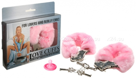 Наручники меховые Love cuffs