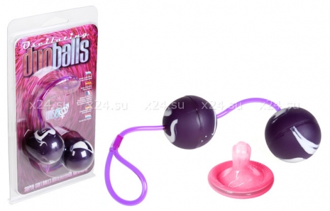 Анально-вагинальные шарики со смещенным центром тяжести Duo Balls