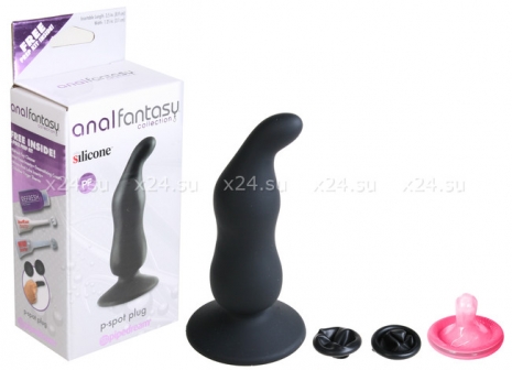 Анальная пробка P-Spot Plug из силикона