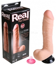 Большой реалистичный фаллос Real Feel Deluxe  9 (вторая кожа)