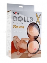Большегрудая рыжая школьница с реалистичной вагиной Dolls X (3 отверстия)
