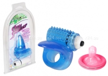 Эрекционное вибро-кольцо Clit Pecker (3 скорости)