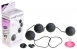 Четырехрядные анальные шарики Deluxe Vibro Balls0