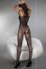 Черный комбинезон с ажурным верхом Temperance Black (SL)1