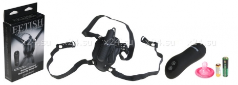 Вибро-бабочка на дистанционном управлении Remote Control Butterfly Strap-On (20 режимов)