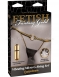 Кожаные вибро-стринги с украшением-крестами Vibrating Micro G-String Set (3 скорости)0