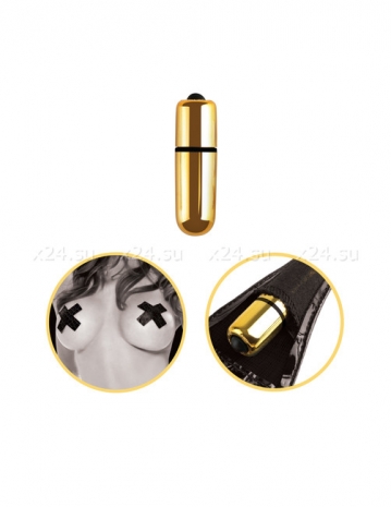 Кожаные вибро-стринги с украшением-крестами Vibrating Micro G-String Set (3 скорости)