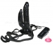 Вибро-страпон для двойного проникновения Vibrating Dual Penetrator0