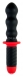 Вибратор с двойным мотором Black&Red (10 режимов)0