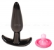 Небольшая анальная гибкая пробка для ношения Jelly Rancher Smooth T-Plug0