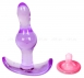 Небольшая анальная гибкая пробка для ношения Jelly Rancher Wave T-Plug0
