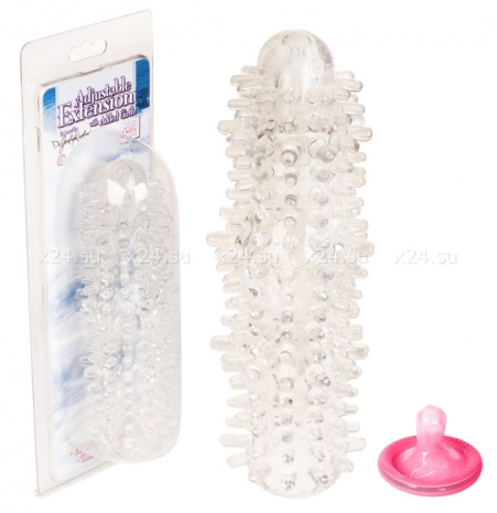 Стимулирующая и удлиняющая насадка на пенис или вибратор Adjustable Extension