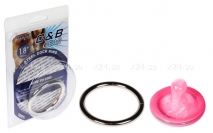 Стальное эрекционное кольцо Steel Cock Ring 1,8''