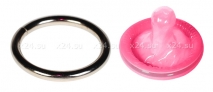 Стальное эрекционное кольцо Steel Cock Ring 1,5''
