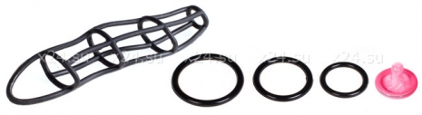Стимулирующая насадка на пенис с кольцами Cockcage ad Ring Set