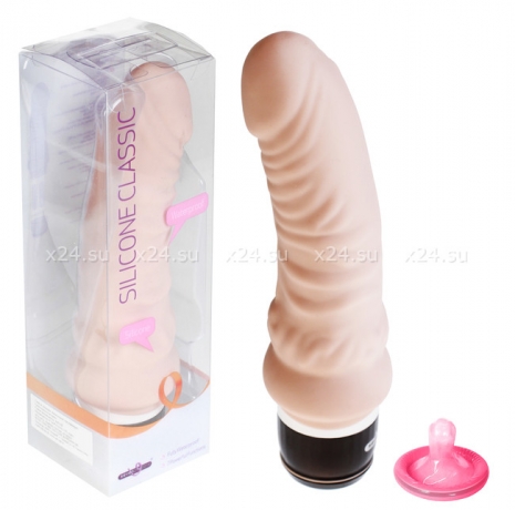 Водонепроницаемый вибратор Silicone Classic (7 режимов)