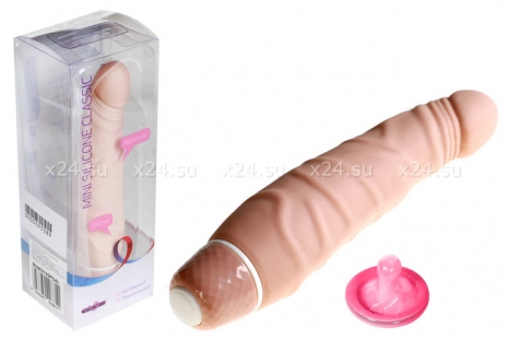 Небольшой реалистичный фаллос Mini Silicone Classic