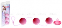 Анальные шарики со смещенным центром тяжести Love Balls
