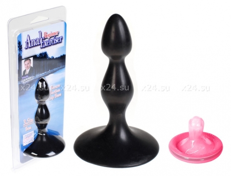 Небольшой анальный стимулятор на присоске Anal Exerciser Baginner