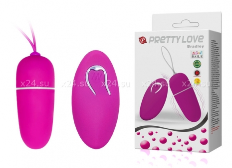 Яйцо на дистанционном управлении Pretty Love Bradley (12 режимов)