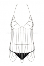 Серебряное украшение на тело Punker Top SM