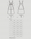 Белоснежная комбинация с прозрачной длинной юбкой Feelia Gown SM4