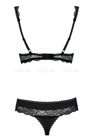 Эротичный комплект белья с ажурными вставками Miamor Set SM