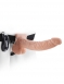 Фаллопротез с вибрацией 9'' Vibrating Hollow Strap-On with Balls0
