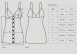 Чёрная эротичная сорочка со стрингами Bride Chemise SM4