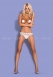 Белые пестисы с розочками Lucky Nipple Covers SL1
