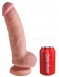 Большой реалистик для G-стимуляции 9'' Dual Density Cock with Balls (вторая кожа)2
