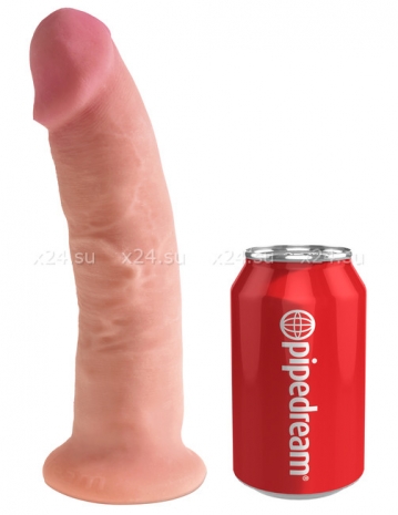 Крупный фаллос на подставке 9'' Dual Density Cock