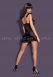 Чёрная прозрачная сорочка Electra Chemise SM3