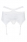Белый кружевной пояс со стрингами Swanita Garter Belt SM