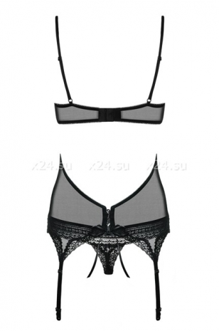 Черное ками кружевное Picantina Corset LXL