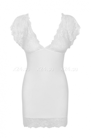 Белая сорочка с кружевом Imperia Chemise SM