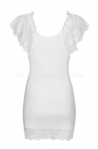 Белая сорочка с кружевом Imperia Chemise SM