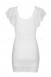 Белая сорочка с кружевом Imperia Chemise SM5