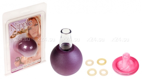 Вакуумная помпа с кольцами для сосков Nipple Sucker