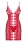 Красная эротичная сорочка со стрингами Bride Chemise LXL
