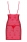 Красная эротичная сорочка со стрингами Bride Chemise LXL