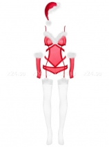 Прозрачный комплект с пушком Merrily Suit LXL