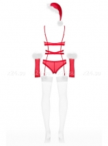 Прозрачный комплект с пушком Merrily Suit LXL
