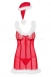 Новогодний комплект с пушком Merrily Chemise LXL2