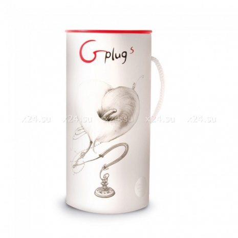 Анальная пробка с вибрацией на подзарядке G Plug (6 режимов)