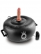 Вибро-подушка с двумя фаллосами Vibrating Inflatable Hot Seat0