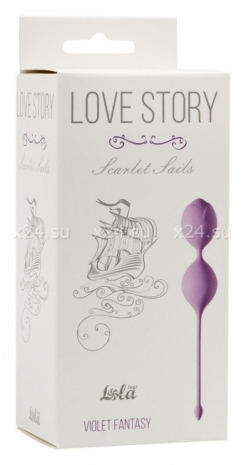 Небольшие шарики в силиконовой оболочке Violet Fantasy