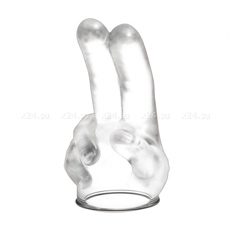 Насадка для стимуляции точки G для массажера Double Finger