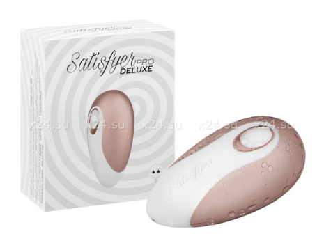 Вакуум-волновой бесконтактный стимулятор клитора Satisfyer PRO Deluxe (11 режимов)